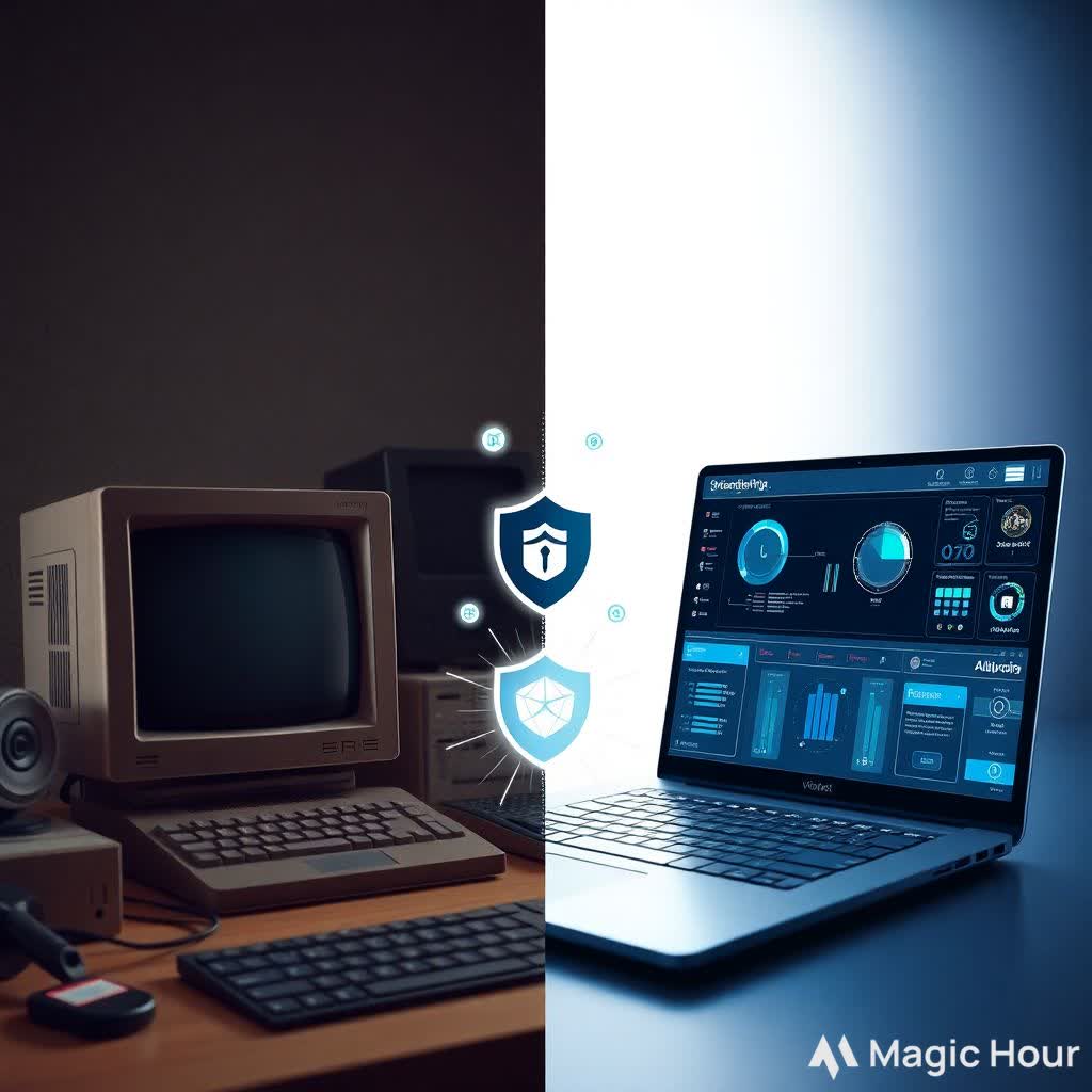 Antivirus Software from the ’90s vs. Today: A Time-Travel Comparison